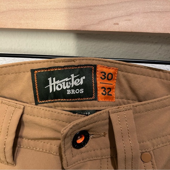 Howler Bros Frontside 5-Pocket Pants Men’s 30x32 – Russet – Stretch Canvas – NWT - Picture 4 of 7